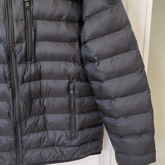 NEW MK MICHAEL KORS MENS black Rialto Quilted Nylon Puffer insulated jacket XL - Picture 7 of 16